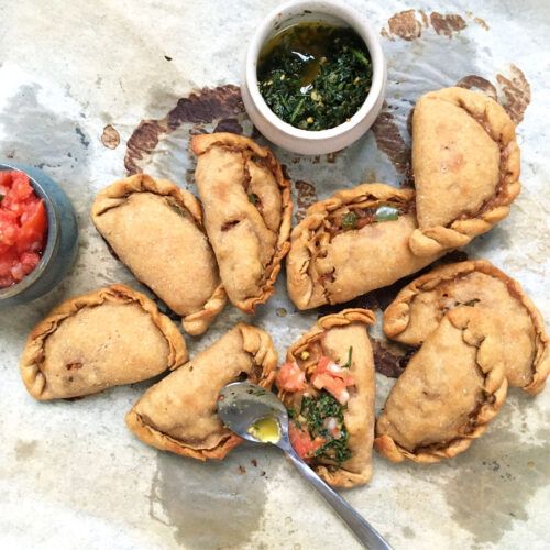 Vegane Linsenempanadas