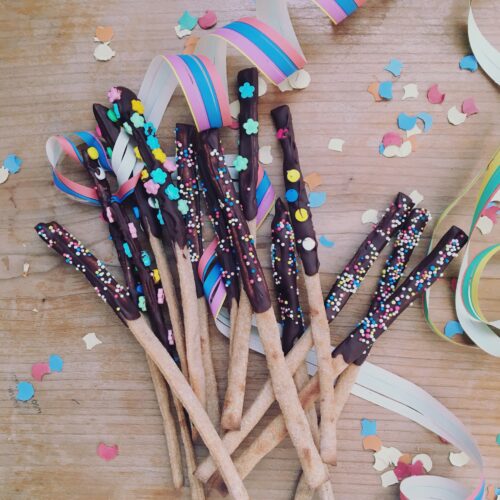 Blätterteig Zauberstäbe