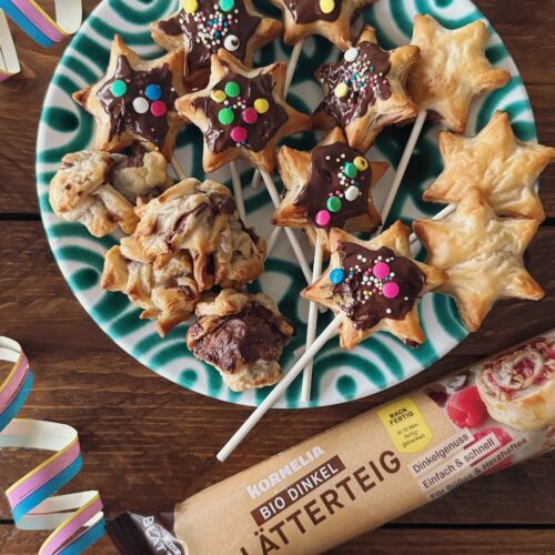 Blätterteig Zauberstäbe