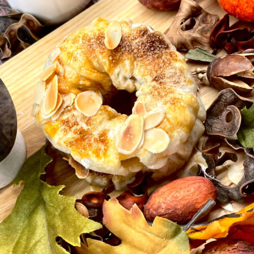 Blätterteig-Apfelringe aus dem Airfryer